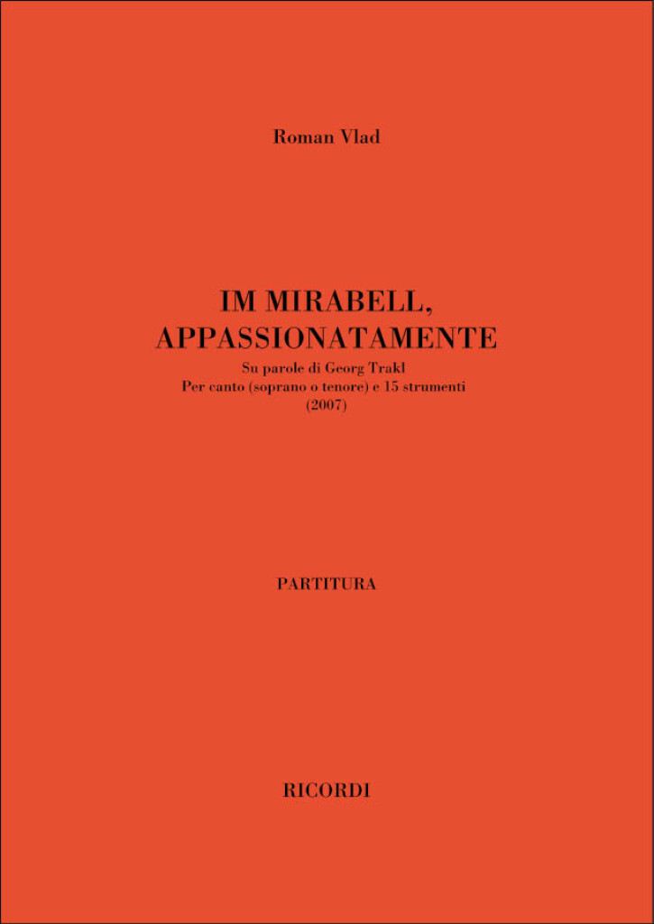 In Mirabell, Appassionatamente